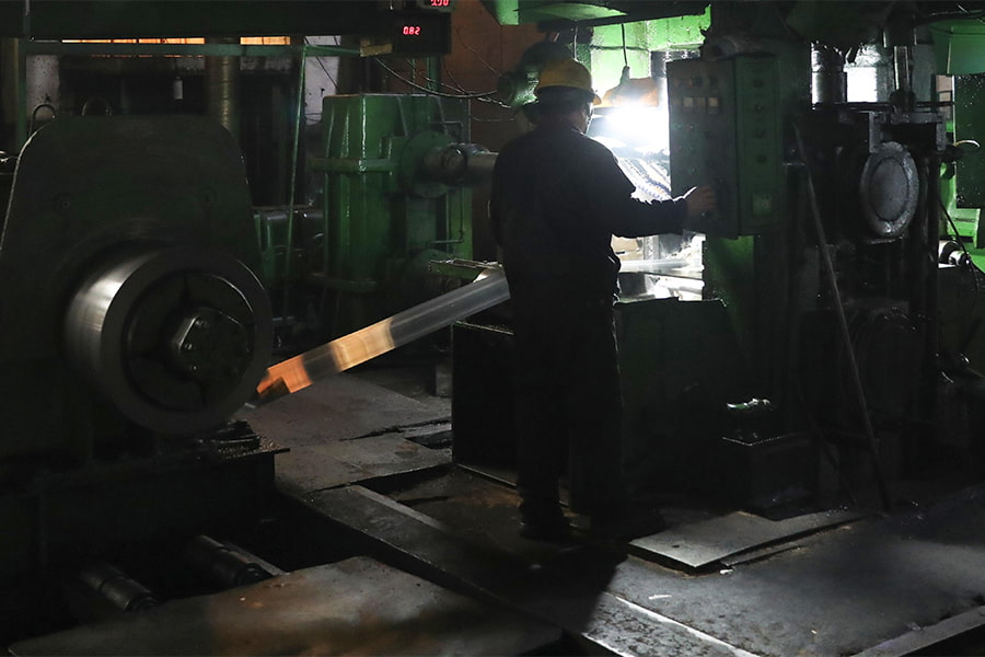 Linha de produção de pré-processamento